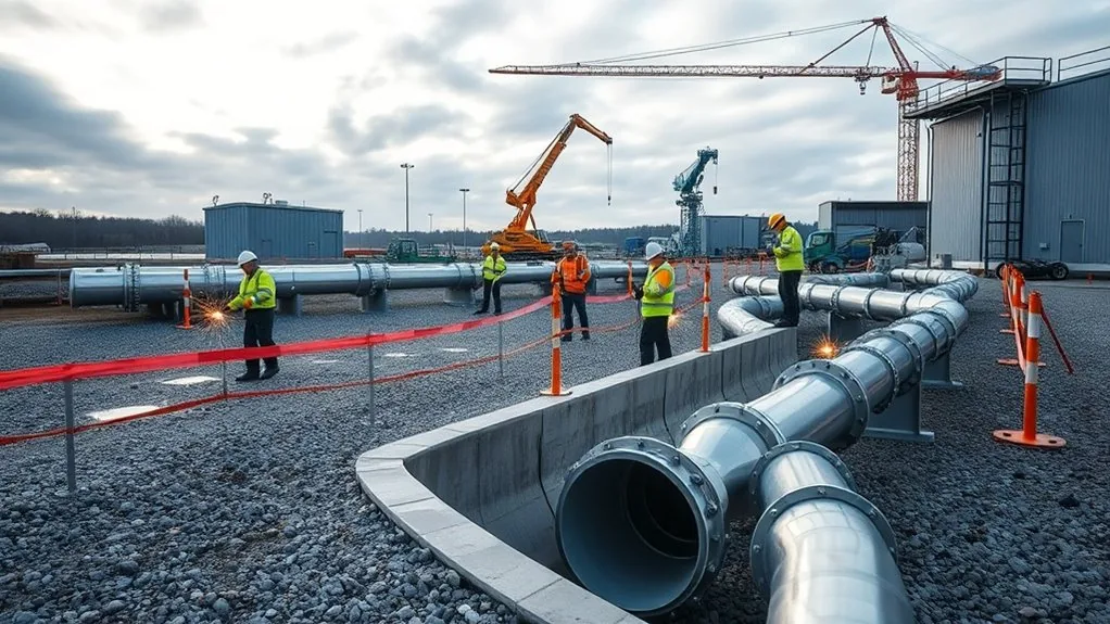 Gas & Oil Pipe Ducting & Installation in Northfleet