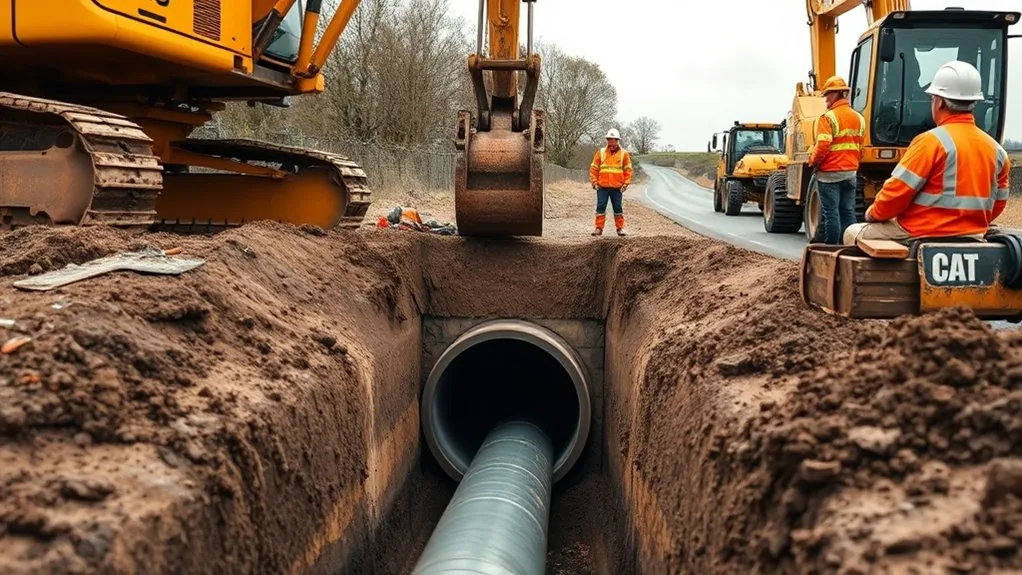 Pipe Ramming in Northfleet | Driving Pipes Under Roads, Walls & Buildings