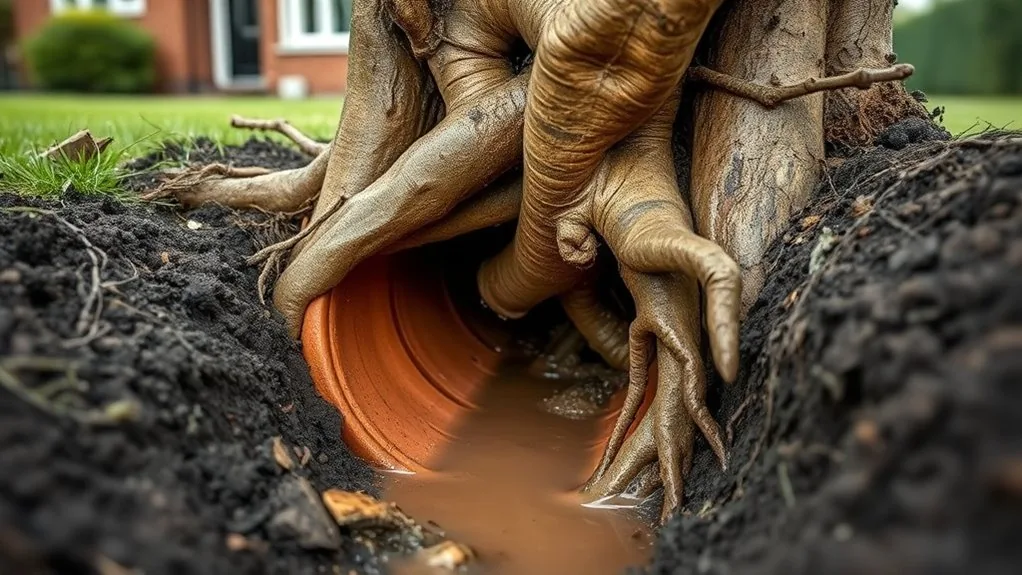 Tree Root Damage in Drains | Detection & Removal in Northfleet